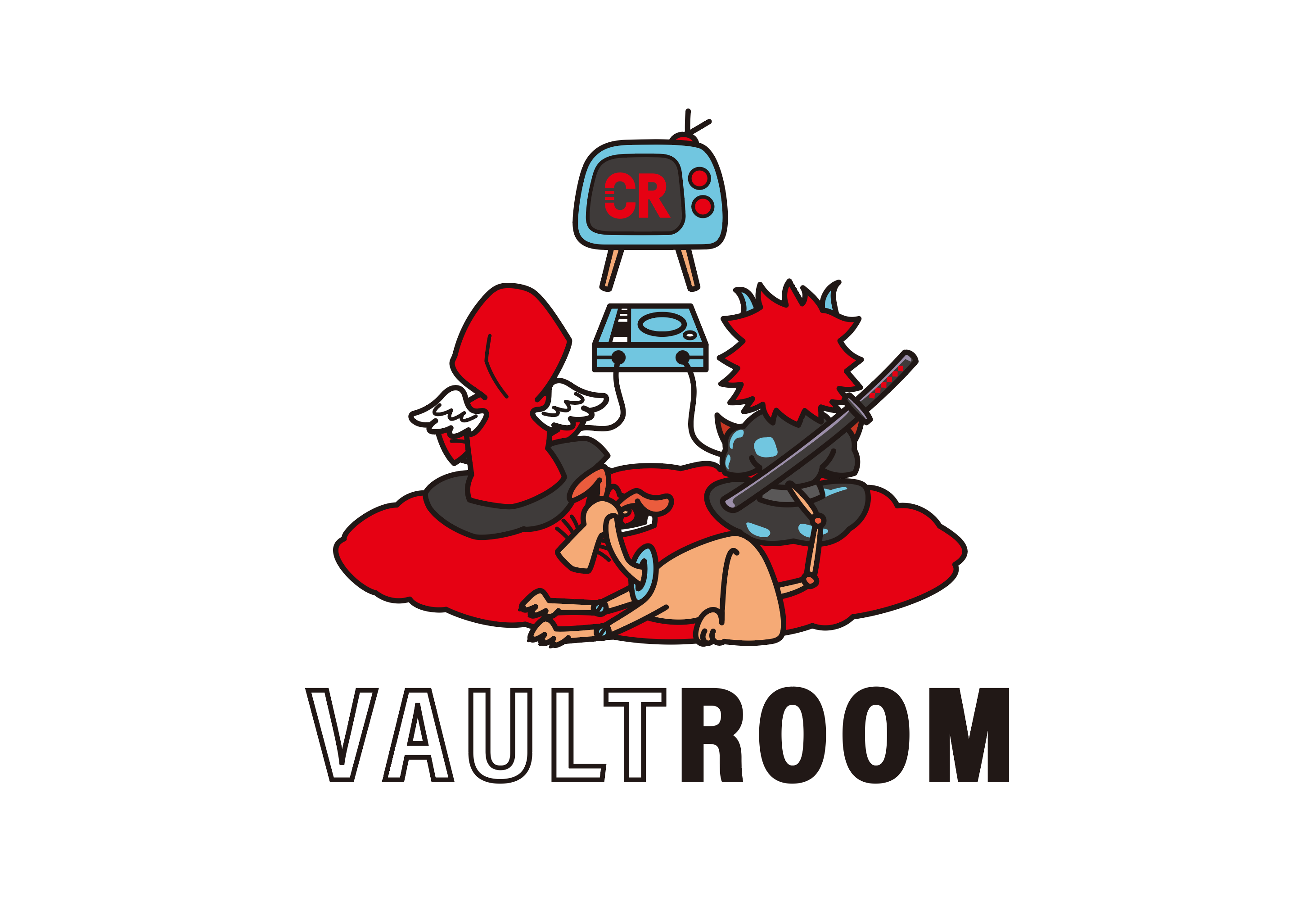 vaultroom ”DARUMA IS GOD” HOODIE