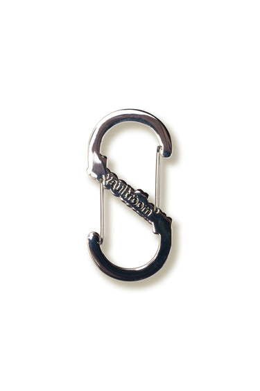 VAULTROOM LOGO CARABINER / SILVER