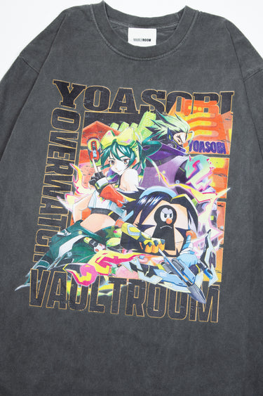 VR × OW × YOASOBI TEE / CHARCOAL