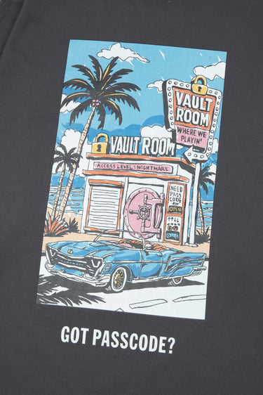 GOT PASSCODE TEE / CHARCOAL
