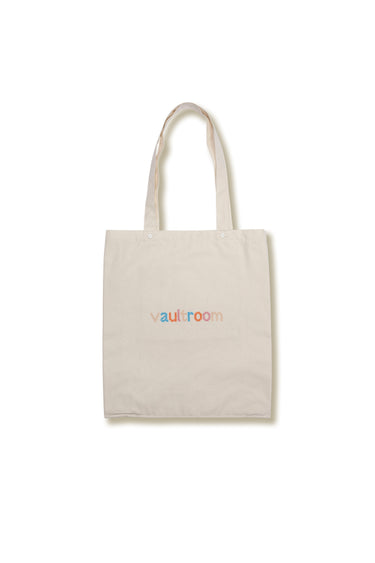 ICON CROSS STITCH TOTE BAG / NATURAL