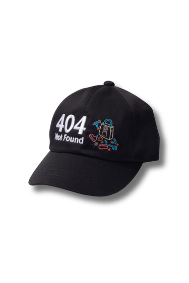 404 NOT FOUND CAP / BLK - vaultroom 公式オンラインストア