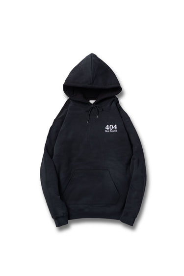 404 NOT FOUND HOODIE / FADE BLACK - vaultroom 公式オンラインストア