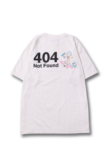 404 NOT FOUND TEE / OFF WHITE - vaultroom 公式オンラインストア