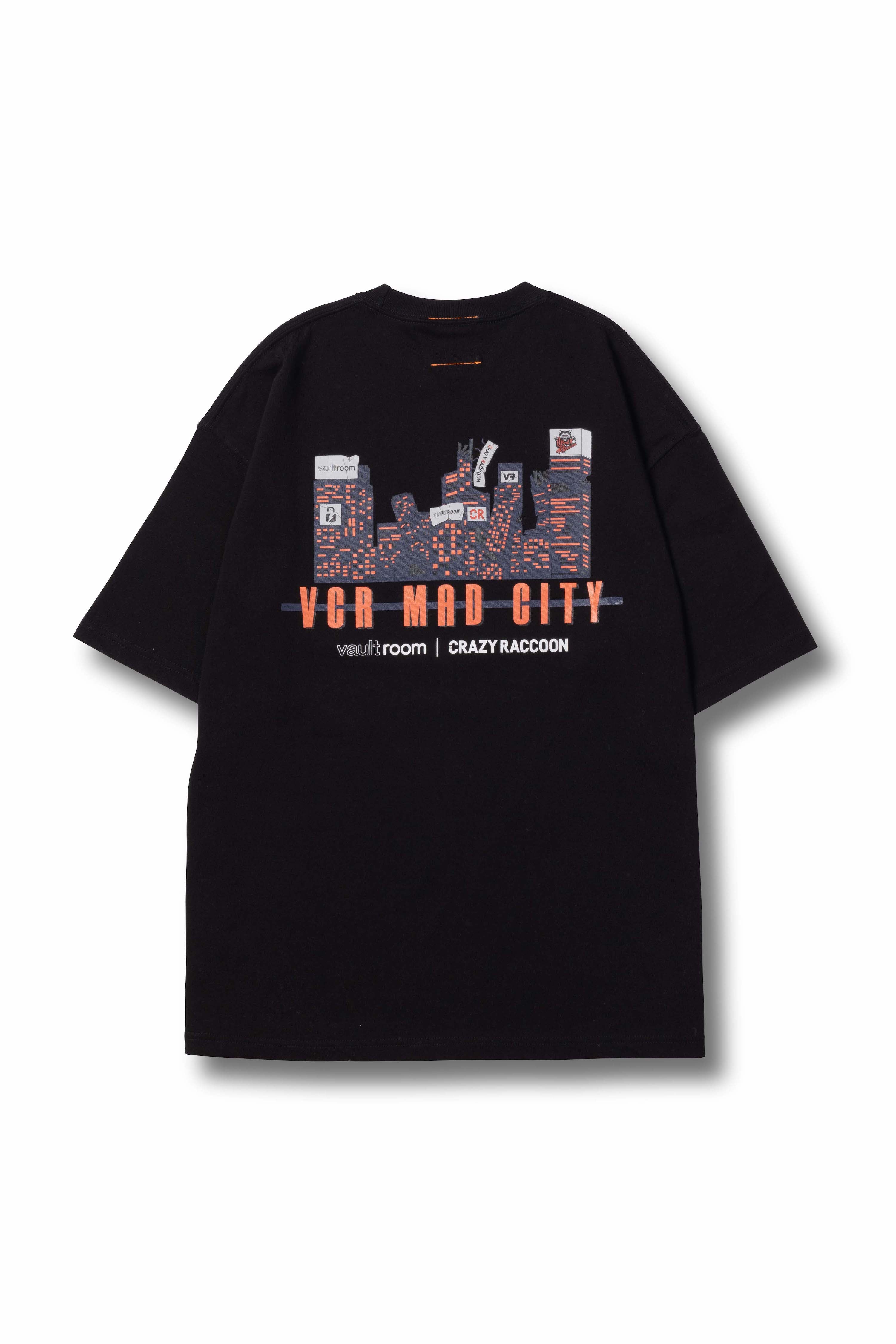 MAD CITY TEE / BLK – VAULTROOM