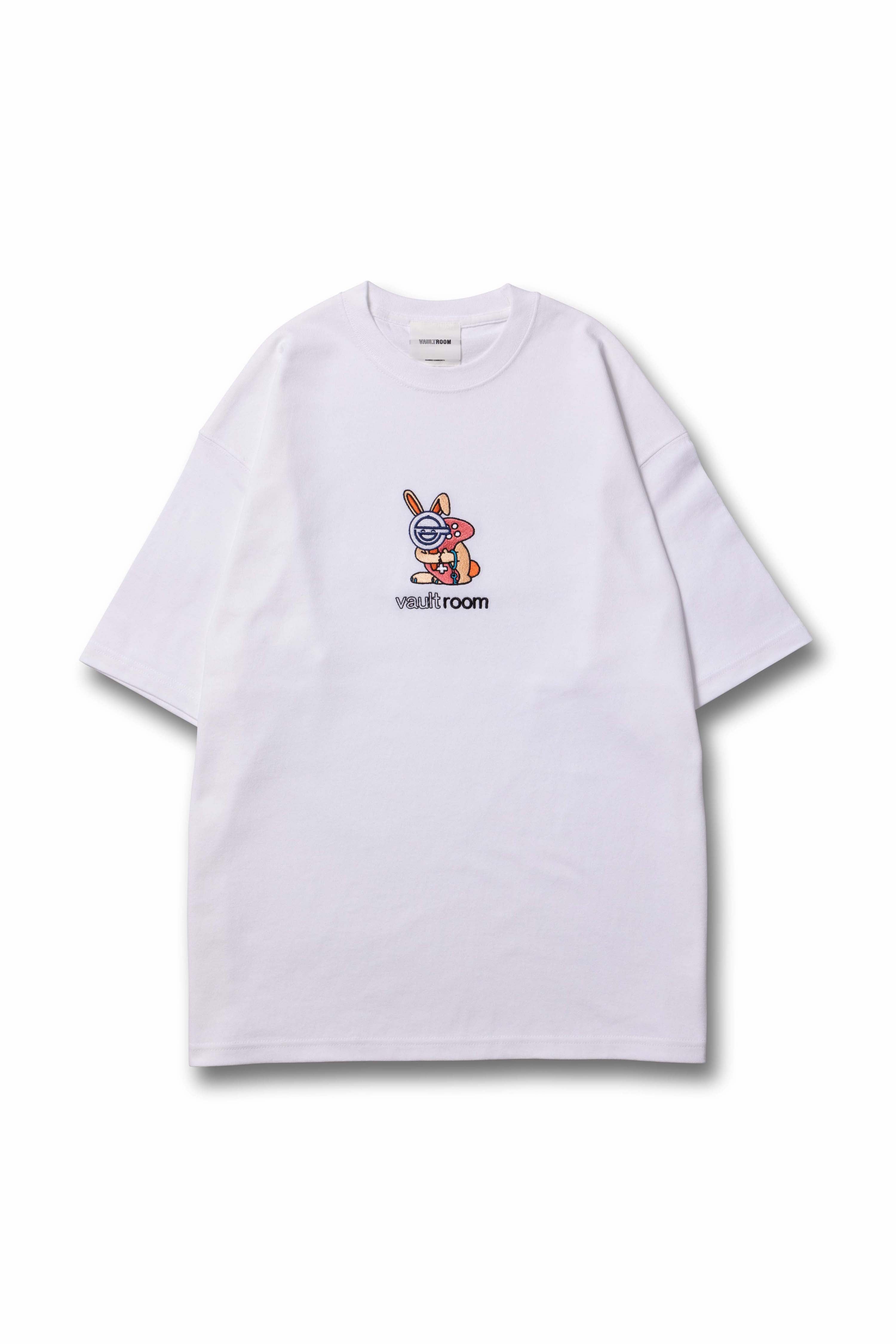 KEYRABBIT THE LAUGHING MAN TEE / WHT