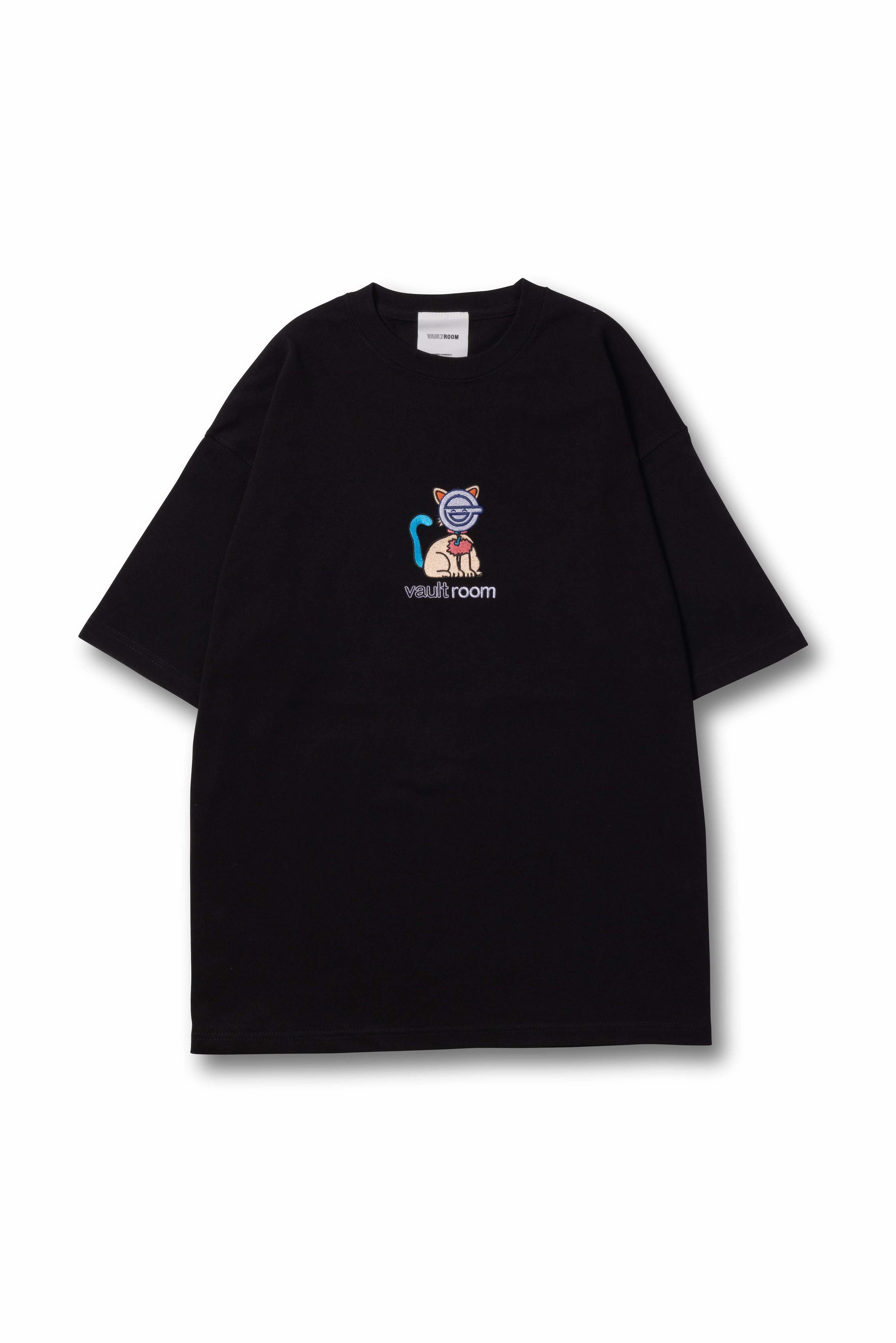 KEYCAT THE LAUGHING MAN TEE / BLK-