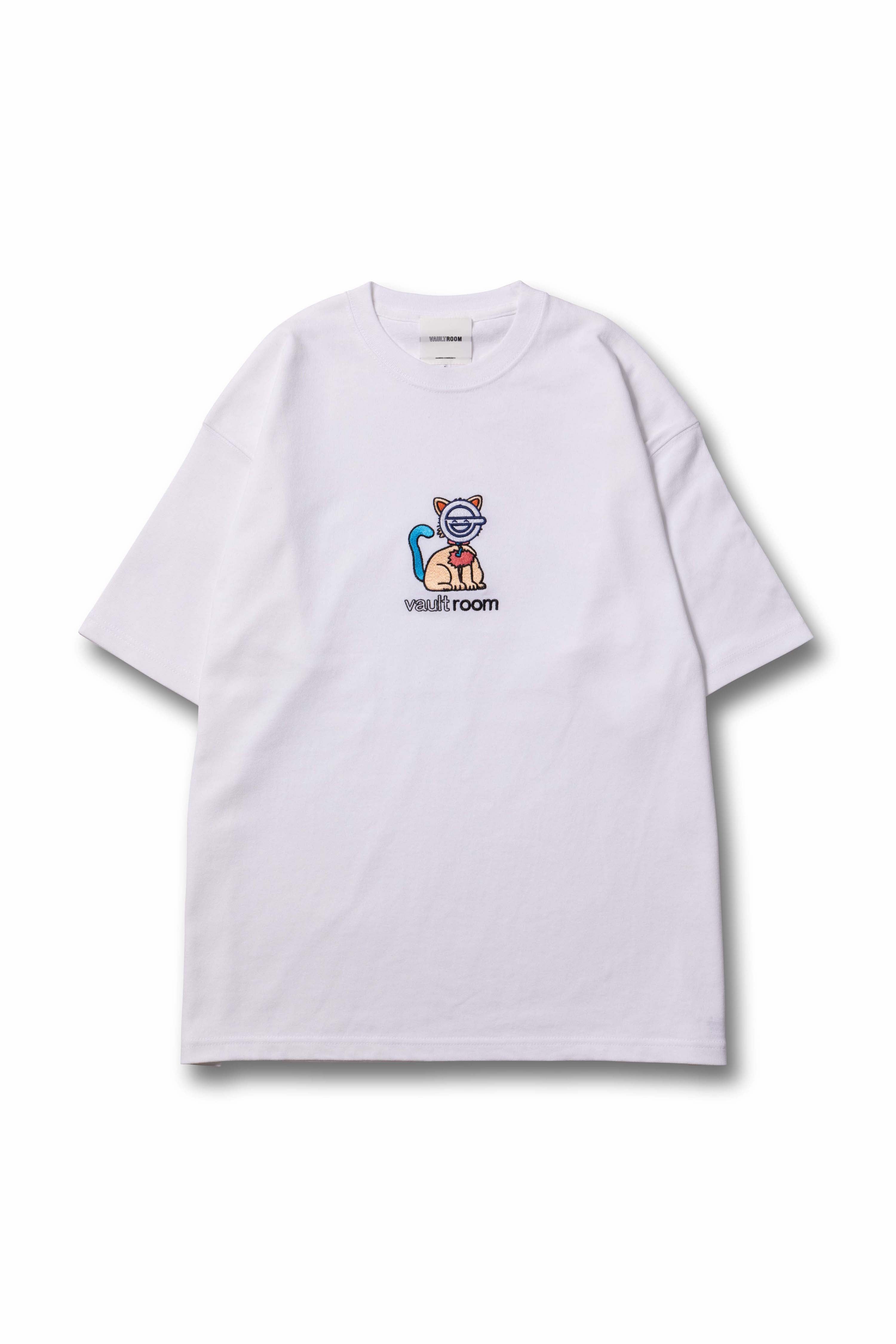 KEYCAT THE LAUGHING MAN TEE / WHT