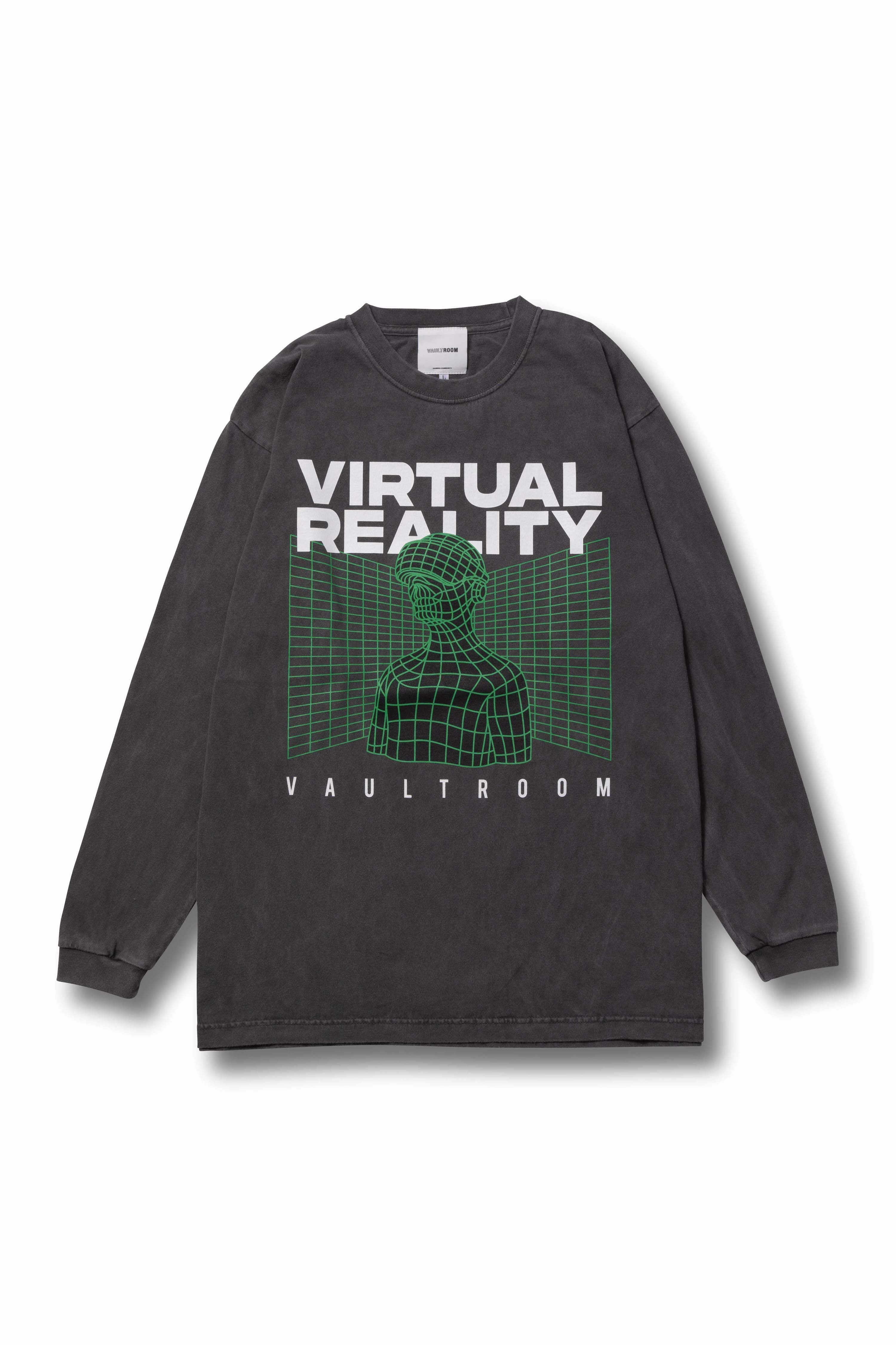 vaultroom HUMANOID L/S TEE / CHARCOAL | camillevieraservices.com