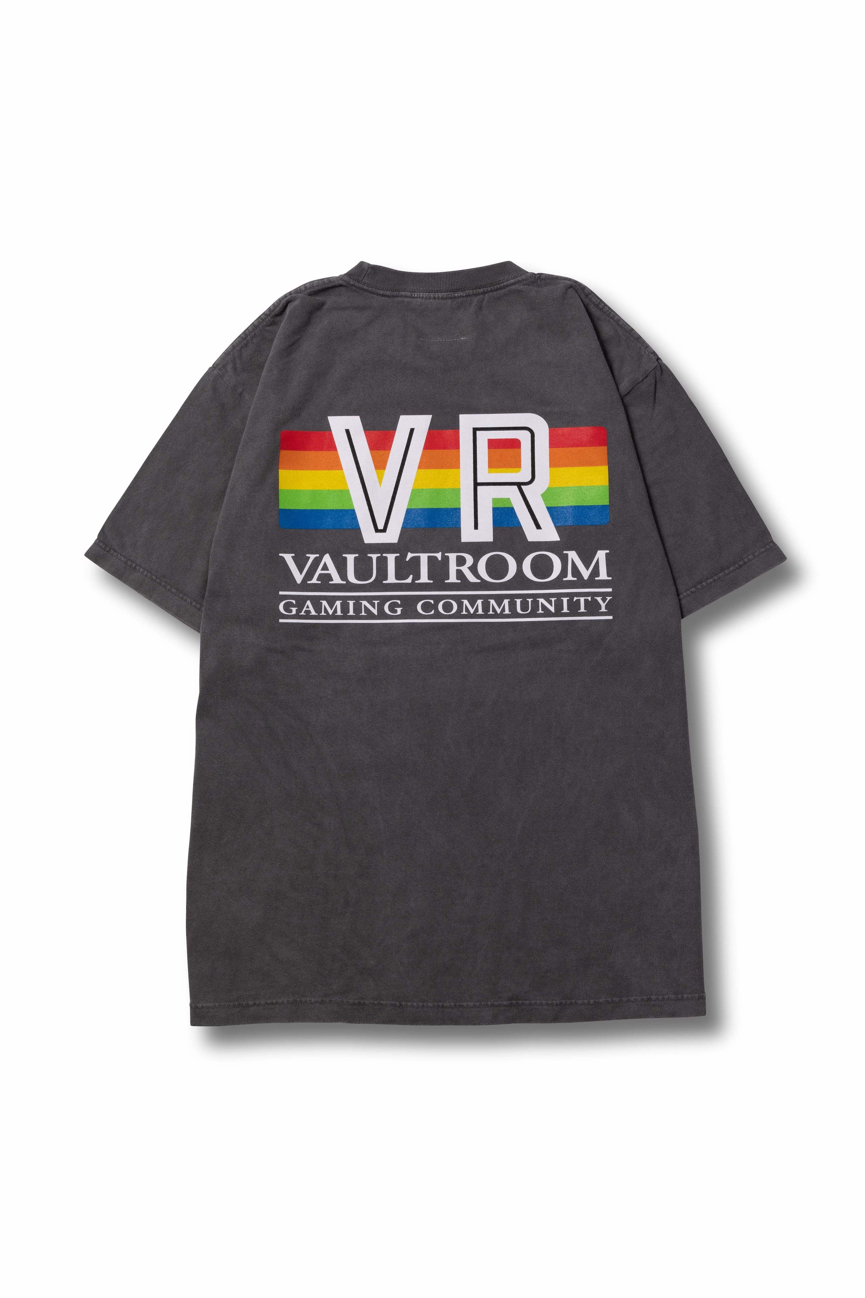 XL】vaultroom RETRO LOGO TEE / CHARCOAL - トップス