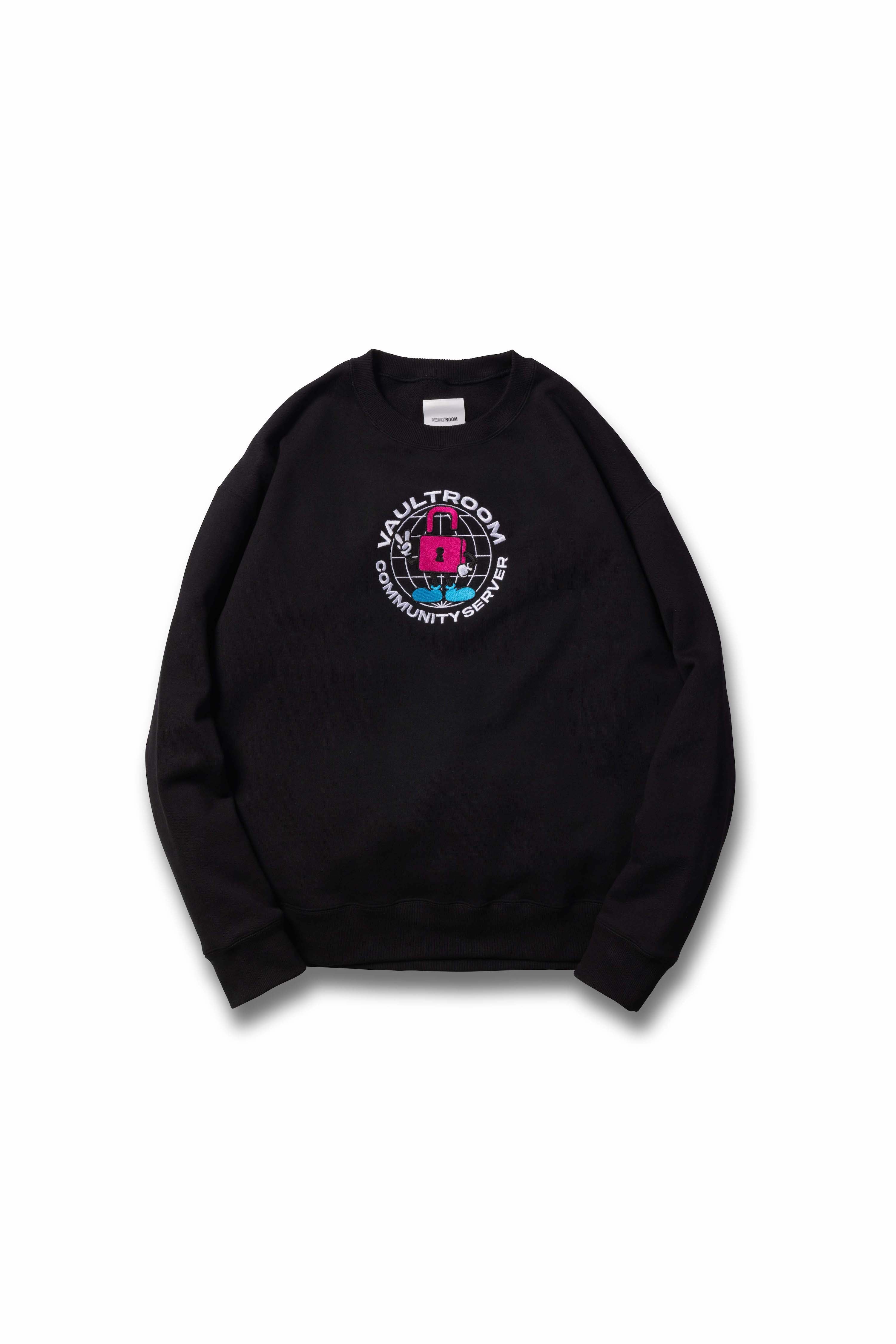 SONMIN CREWNECK / BLK