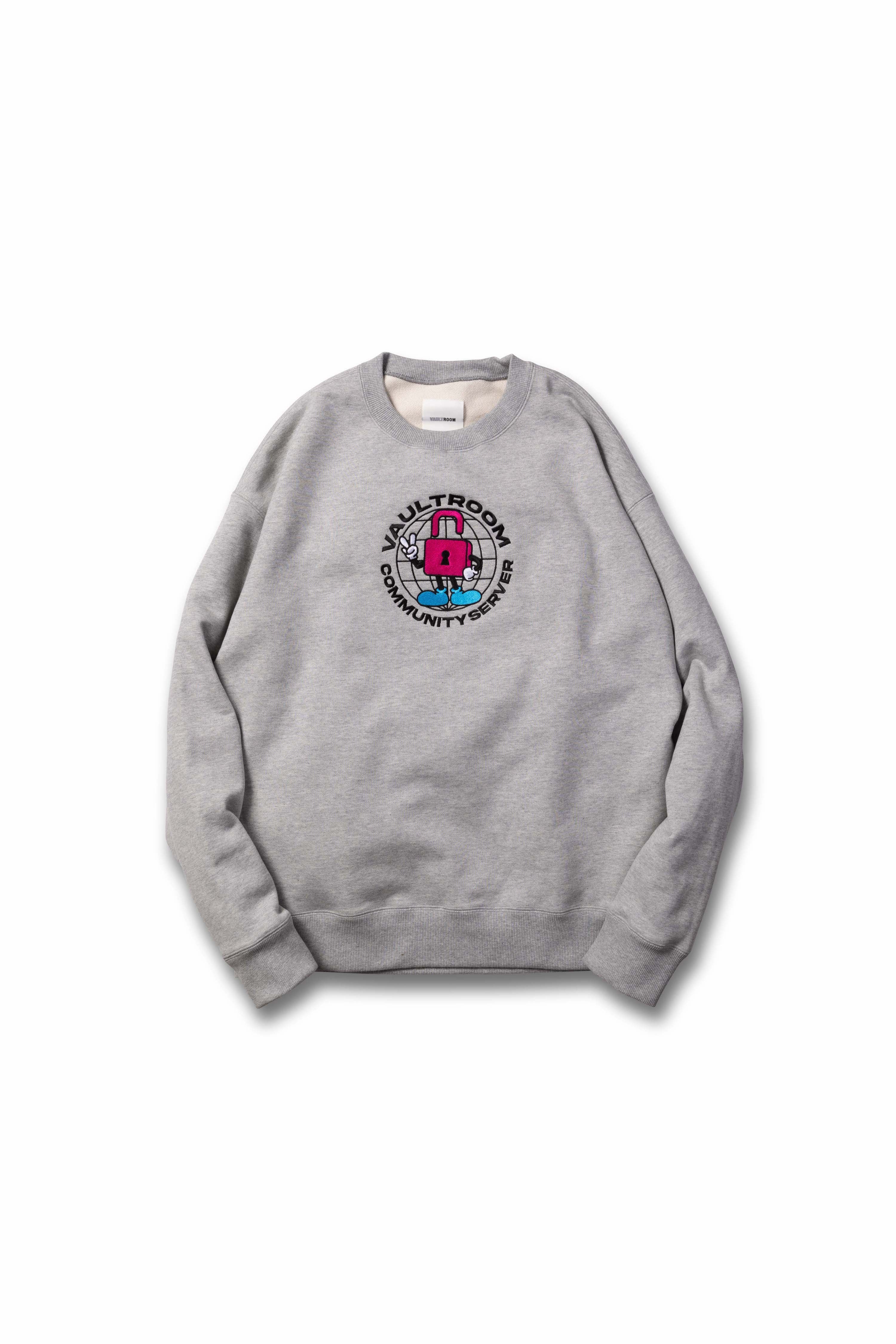 VAULTROOM SONMIN CREWNECK / BLK - tsm.ac.in