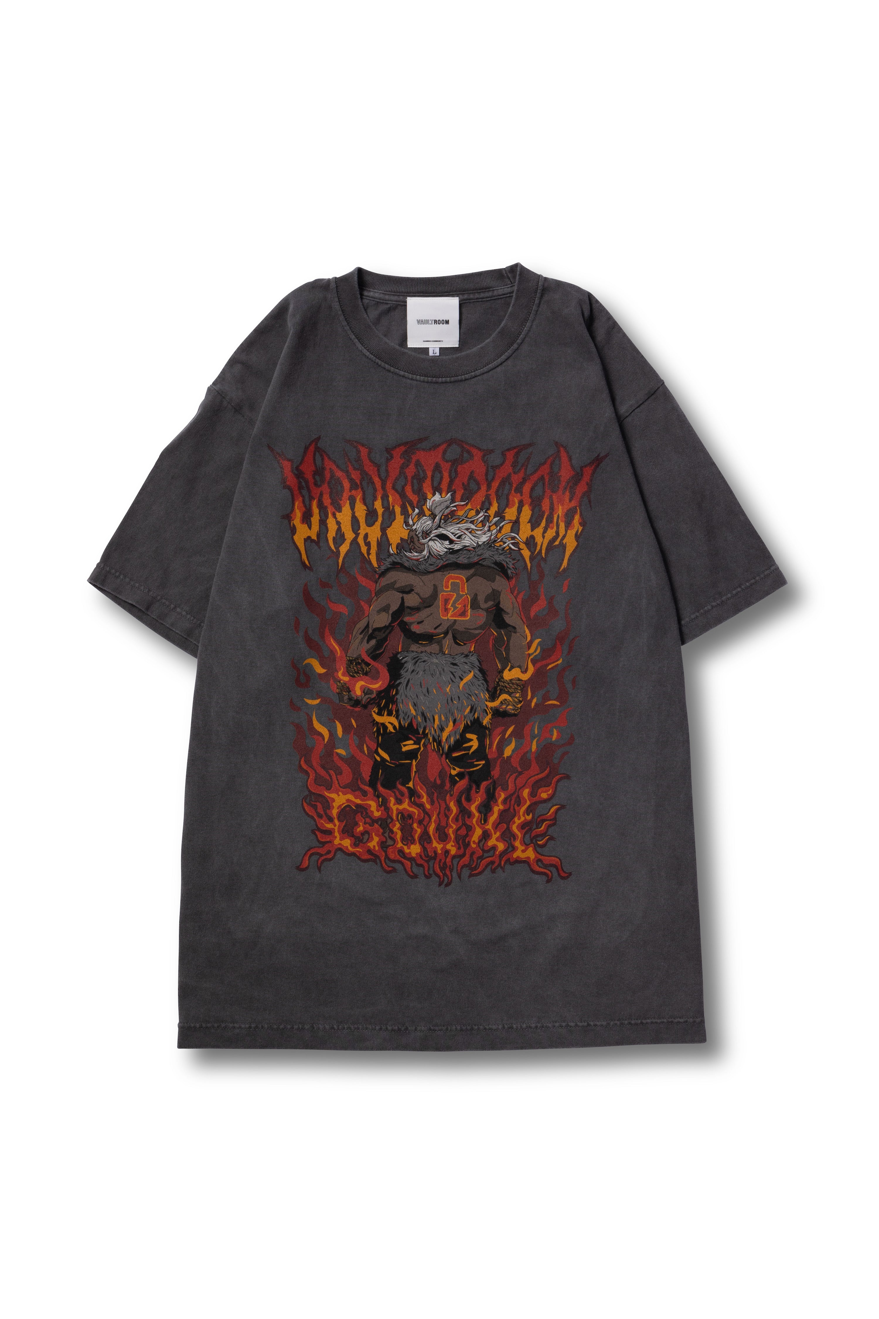 SF6 GOUKI TEE / CHARCOAL