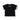【Women's】KEY LOGO TRIM TEE / BLK×WHT