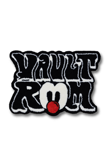 70's LOGO RUG / BLACK - vaultroom 公式オンラインストア