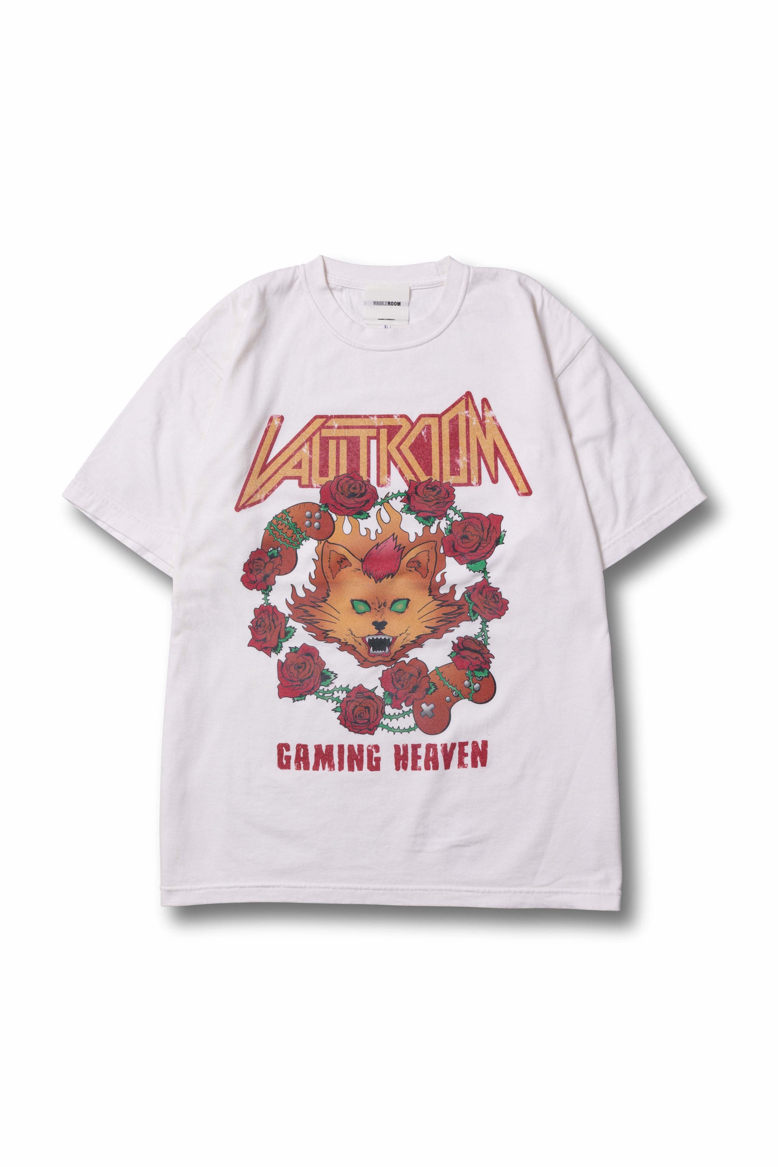 vaultroom GAMING HEAVEN TEE / OFF WHITE - Tシャツ/カットソー(半袖