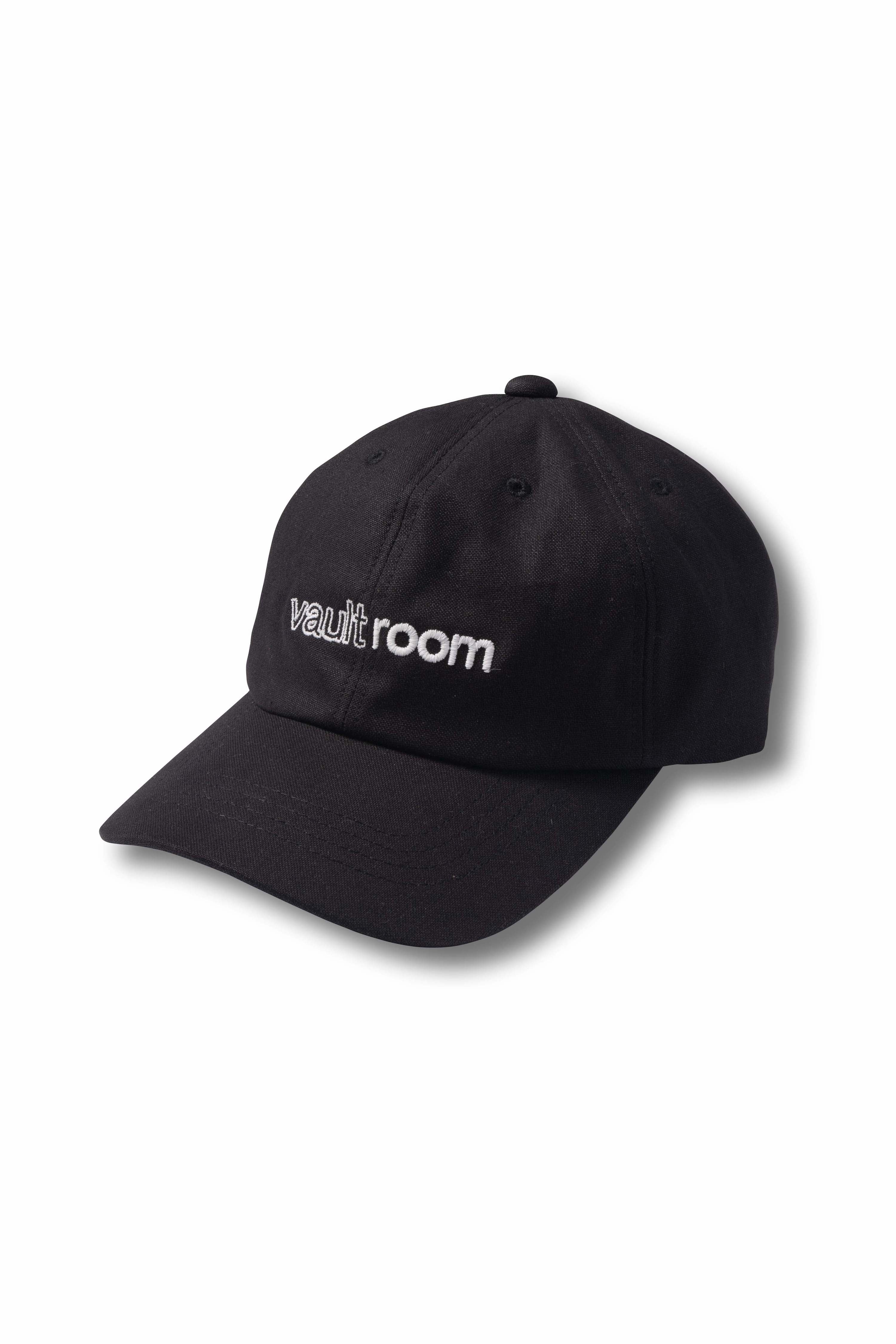 LOGO CAP / BLK – VAULTROOM