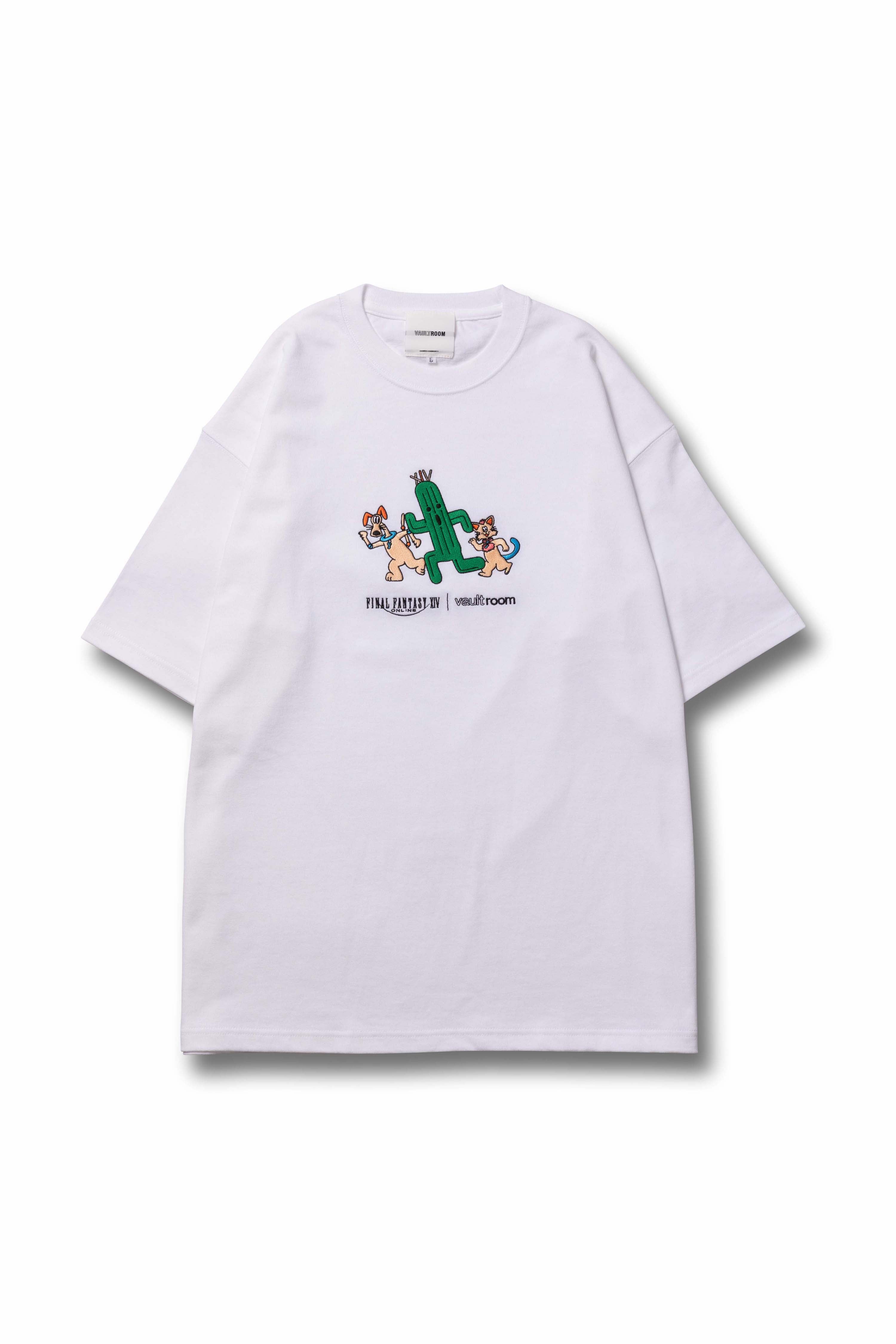 Vaultroom × FFXIV SABOTENDER TEE / WHT L-