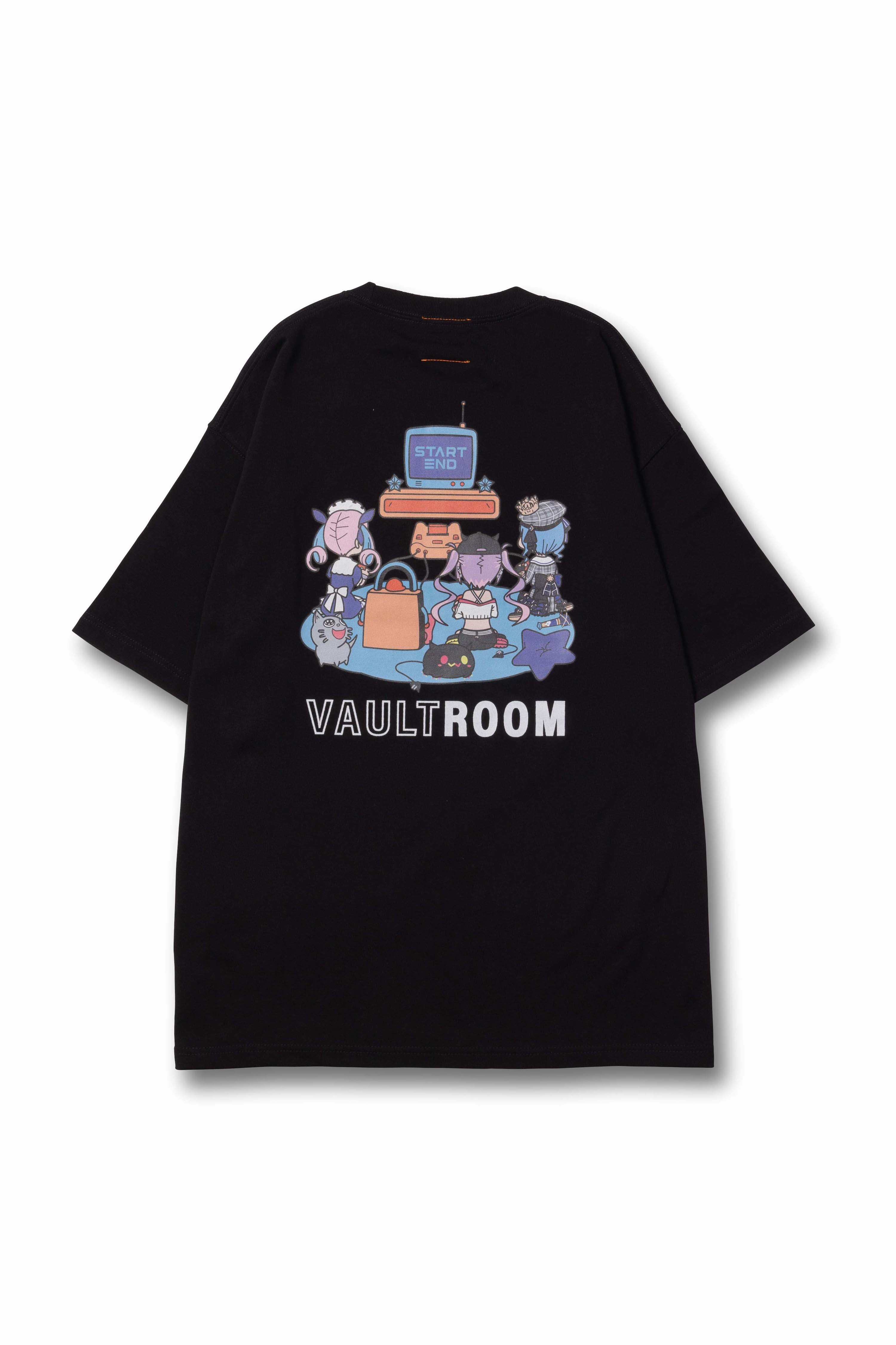 VCR TEE / WHT vaultroom - Tシャツ/カットソー(半袖/袖なし)