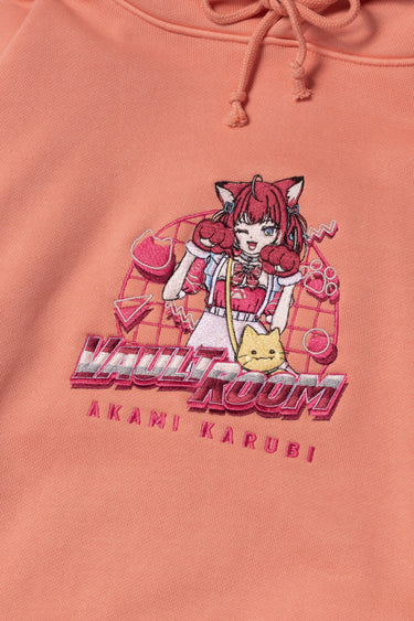 AKAMI KARUBI HOODIE / CORAL PINK - vaultroom 公式オンラインストア