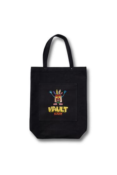 AKUAKU CANVAS TOTE BAG / BLACK - vaultroom 公式オンラインストア