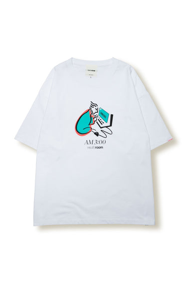 AM3:00 TEE / WHITE - vaultroom 公式オンラインストア