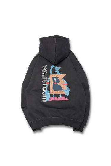 ASCII ART HOODIE / CHARCOAL - vaultroom 公式オンラインストア