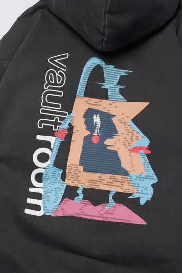 ASCII ART HOODIE / CHARCOAL - vaultroom 公式オンラインストア