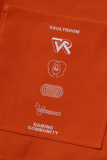 ASSEMBLE LOGO CANVAS TOTE BAG / ORANGE - vaultroom 公式オンラインストア