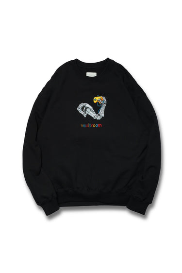 AUTOMAIL CREWNECK / BLACK - vaultroom 公式オンラインストア