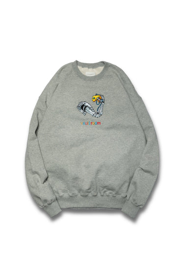 AUTOMAIL CREWNECK / GRAY - vaultroom 公式オンラインストア