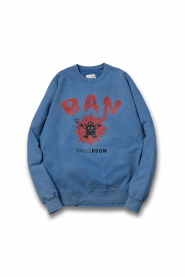 BAN VINTAGE CREWNECK - vaultroom 公式オンラインストア