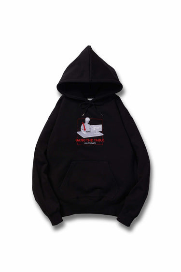 BANG THE TABLE HOODIE / BLK - vaultroom 公式オンラインストア
