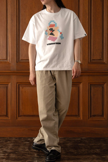 BLOCK ICON TEE / WHITE - vaultroom 公式オンラインストア