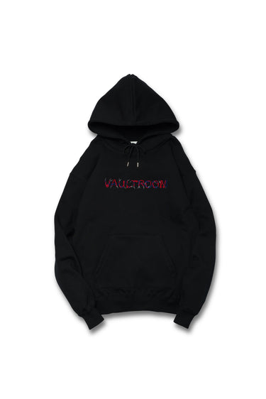 CABLE LOGO HOODIE / BLACK - vaultroom 公式オンラインストア