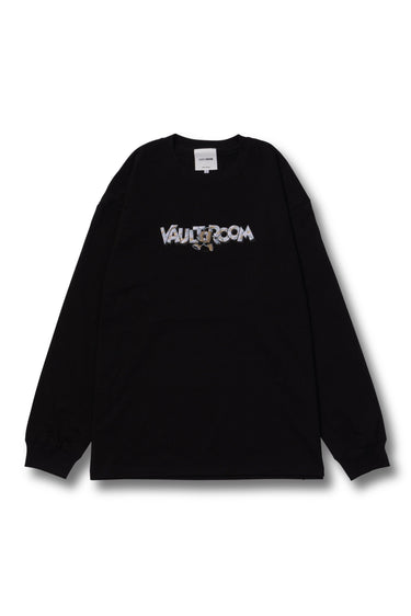 CAMO LOGO L/S TEE / BLK - vaultroom 公式オンラインストア