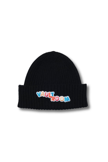 CANDY LOGO BEANIE / BLACK - vaultroom 公式オンラインストア