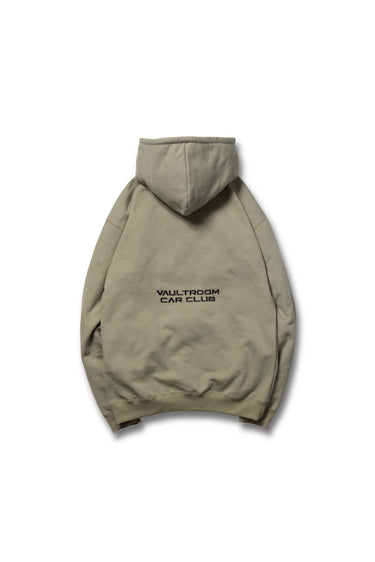 CAR CLUB HOODIE / KHAKI - vaultroom 公式オンラインストア
