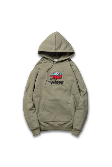 CAR CLUB HOODIE / KHAKI - vaultroom 公式オンラインストア
