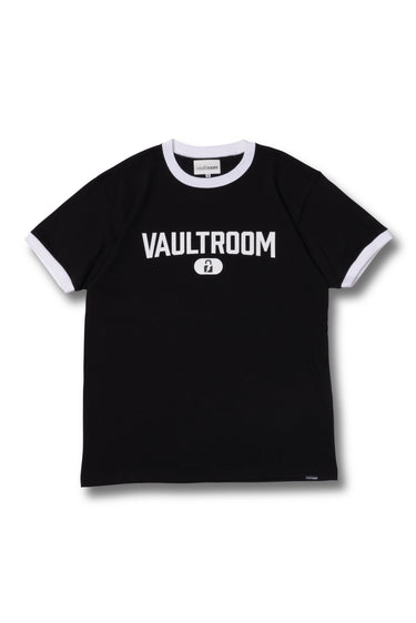 CITY LOGO TRIM TEE / BLK×WHT - vaultroom 公式オンラインストア