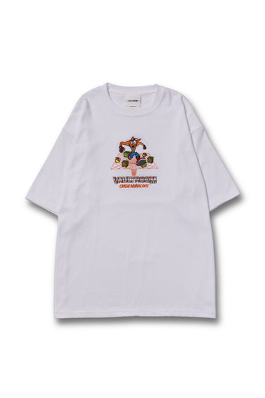 CRASH BANDICOOT TEE / WHT - vaultroom 公式オンラインストア