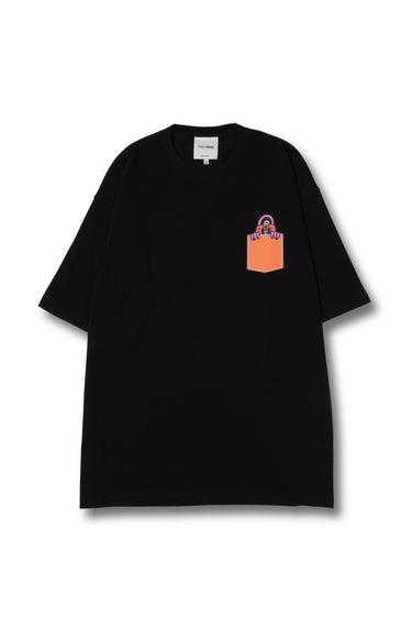 DEVIL FAKE POCKET TEE / BLK - vaultroom 公式オンラインストア
