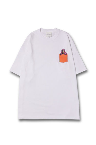 DEVIL FAKE POCKET TEE / WHT - vaultroom 公式オンラインストア