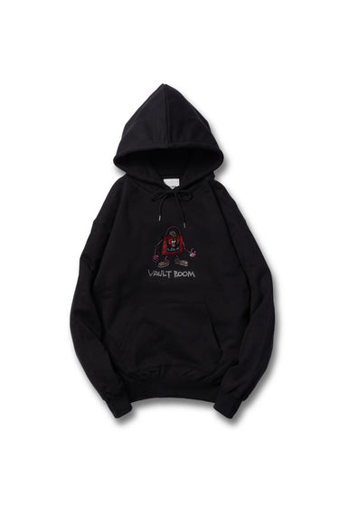 DEVIL RHINESTONE HOODIE / BLK - vaultroom 公式オンラインストア