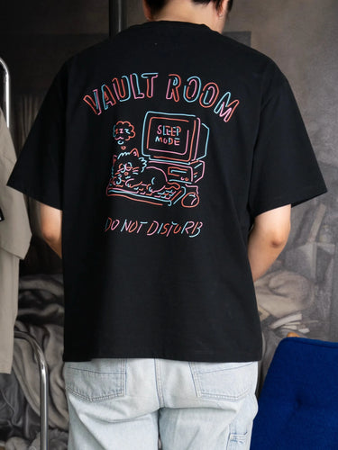 DON'T DISTURB TEE / BLACK - vaultroom 公式オンラインストア