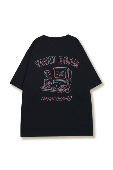 DON'T DISTURB TEE / BLACK - vaultroom 公式オンラインストア