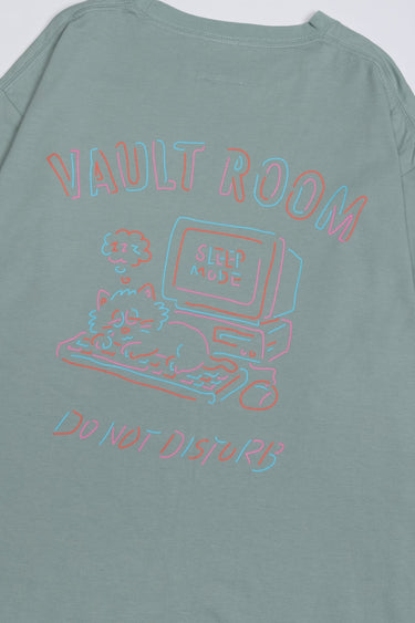 DON'T DISTURB TEE / GREEN - vaultroom 公式オンラインストア