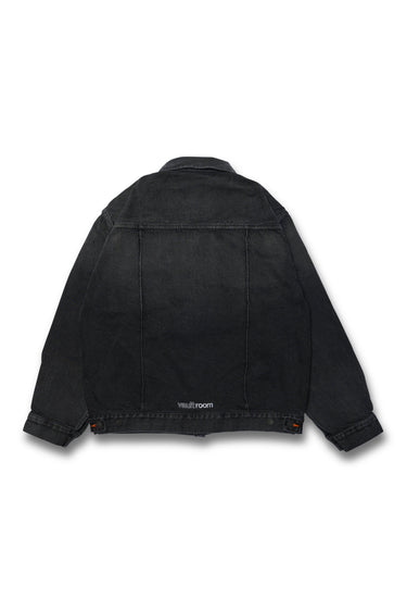 EMB PATCH DENIM JACKET / BLACK - vaultroom 公式オンラインストア