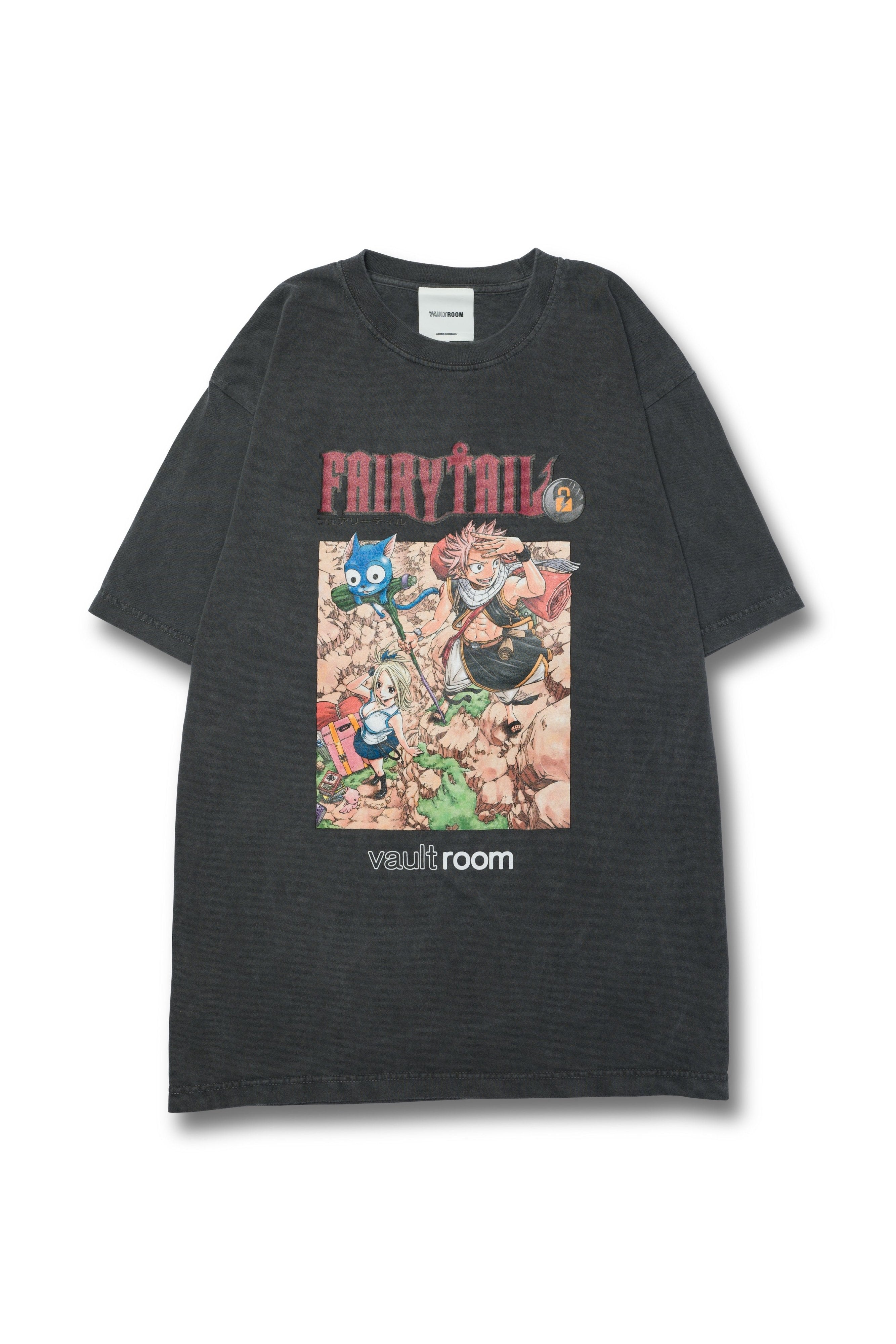 FAIRY TAIL TEE / CHARCOAL – vaultroom 公式オンラインストア