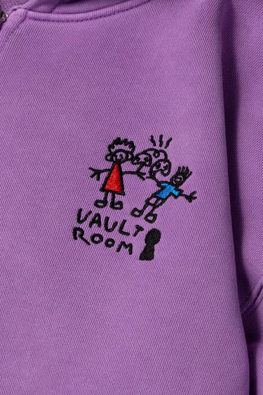 FRIENDLY ZIP HOODIE / VIOLET - vaultroom 公式オンラインストア